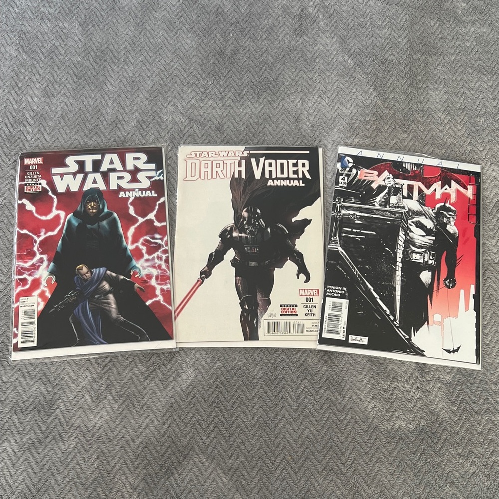 New Comic Book Trio Bundle Star Wars Darth Vader